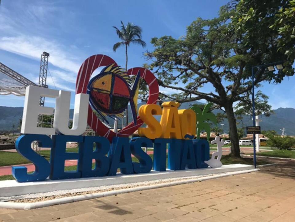 Casa-Sobrado Proximo A Balsa De Ilha Bela E Rodoviaria Hotel Sao Sebastiao  Eksteriør billede